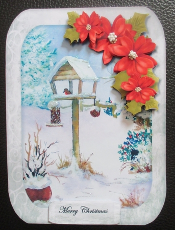 Snowy Birdhouse by Davina Rundle