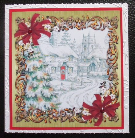 Beautiful Peaceful Christmas Scene  by Davina Rundle
