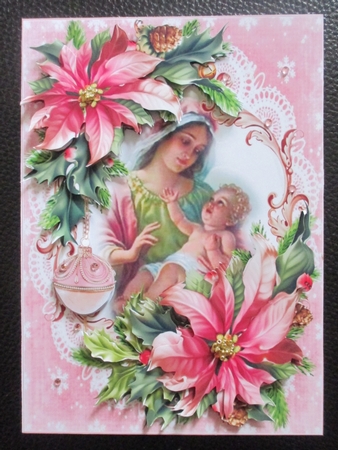 The beautiful Madonna and child mini kit by Davina Rundle