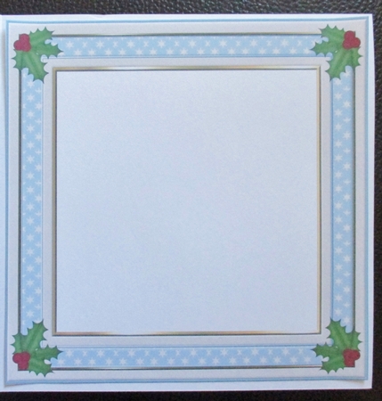Christmas Blank Insert 1 by Davina Rundle