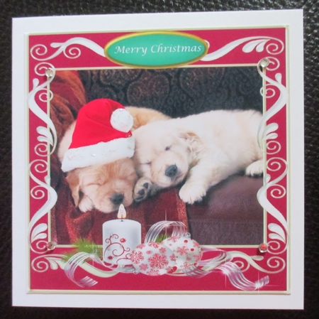 Family Christmas 4 cardfront by Davina Rundle