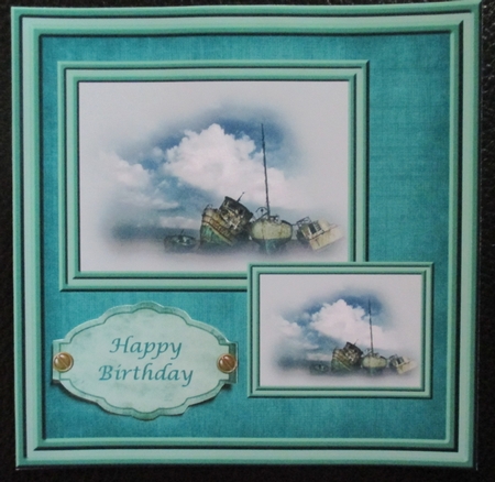 Shipwrecked Quick Card by Davina Rundle