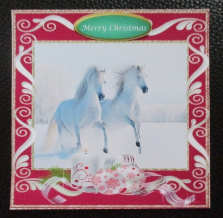 A Christmas gift card front 2 by Davina Rundle
