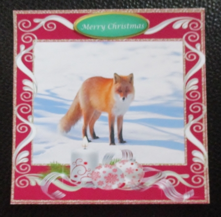 A Christmas gift card front 5 by Davina Rundle