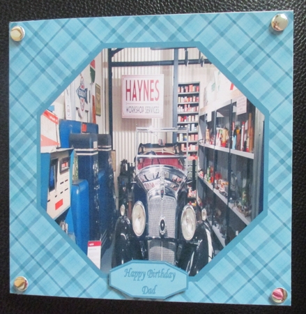 Have A Classicly Vintage Birthday 8x8 by Davina Rundle