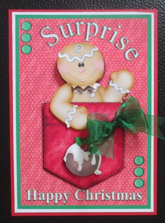 Surprise Gingerbread Pocket by Davina Rundle
