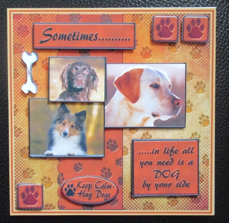 Sometimes.....Dogs by Davina Rundle