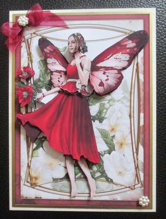 Ophelia Red 4 Sheet Mini Kit by Davina Rundle