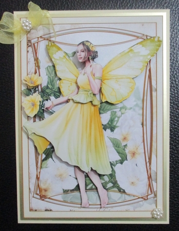 Ophelia Yellow 4 Sheet Mini Kit by Davina Rundle