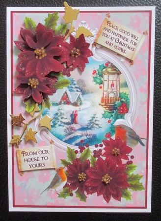 A traditional Christmas scene by Davina Rundle
