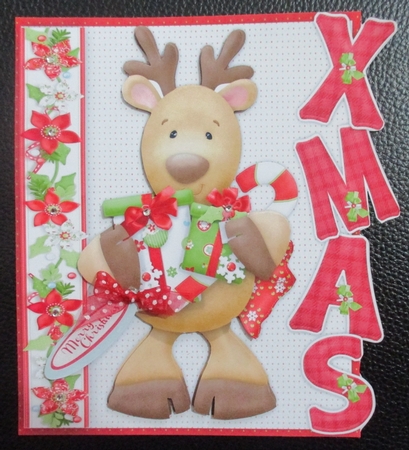 Over The Edge, Reindeers Christmas Presents   by Davina Rundle