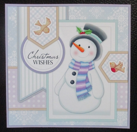 Snowman mini kit by Davina Rundle