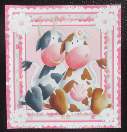 Cute Daisy and Moo  by Davina Rundle