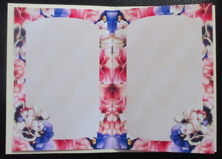 Sympathy Candles & Violets INSERT by Davina Rundle