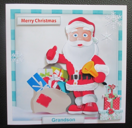 Santas on his way by Davina Rundle