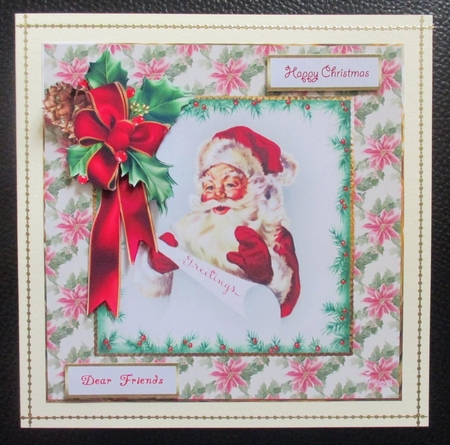 Santa sends greetings by Davina Rundle