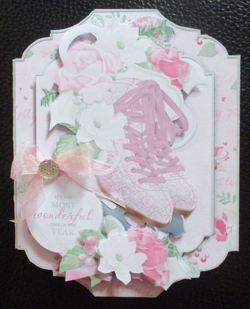 Holiday Bouquet Christmas Card Kit by Davina Rundle