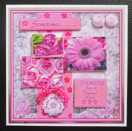Sometimes.....Flowers by Davina Rundle