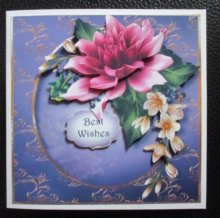 The Purple Dahlia by Davina Rundle