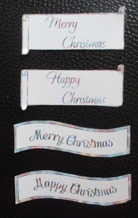 Christmas Banner Multi Coloured  by Davina Rundle