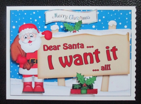 Christmas Banner Multi Coloured  by Davina Rundle