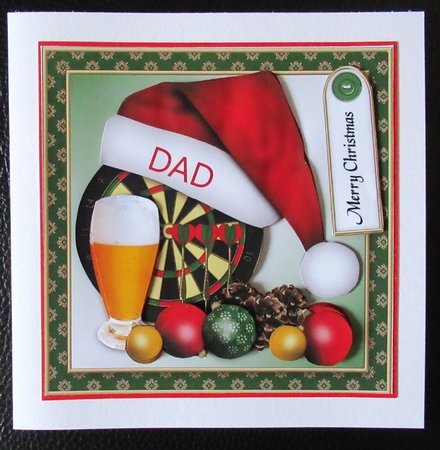Christmas Dartboard by Davina Rundle