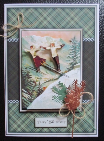 Skiing Mini Kit by Davina Rundle