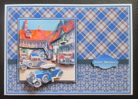 Vintage Car Mini Kit by Davina Rundle