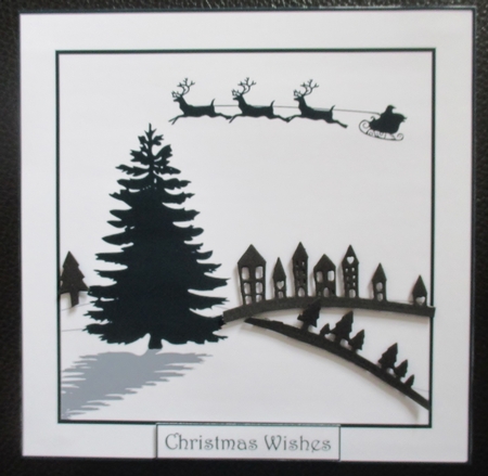 Santas Flight 8x8 by Davina Rundle
