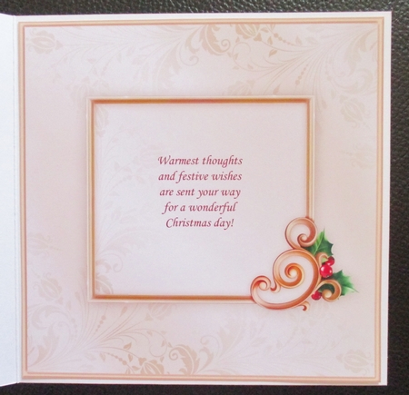 HOLLY RIBBON & FROSTED FLORALS Christmas Inserts Bumper Kit by Davina Rundle