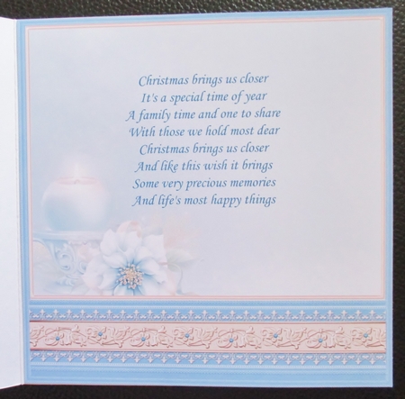 HOLLY RIBBON & FROSTED FLORALS Christmas Inserts Bumper Kit by Davina Rundle