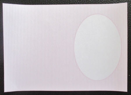 Pink And White Stripe Insert by Davina Rundle