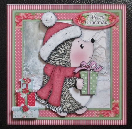 Christmas Hedgy Mini Kit by Davina Rundle