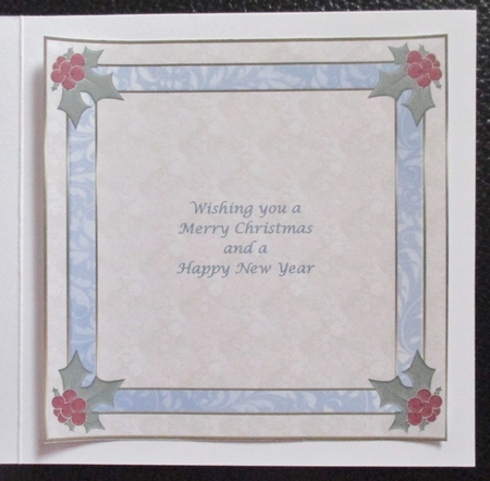 Seasons Greetings Insert 1 by Davina Rundle