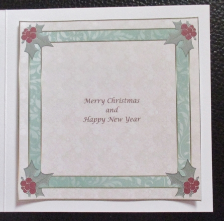Seasons Greetings Insert 2 by Davina Rundle