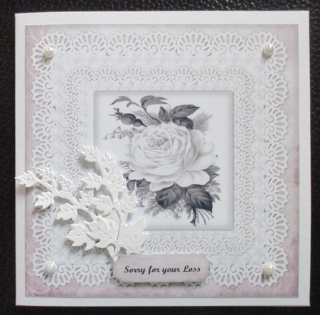 Sympathy Lace & Roses by Davina Rundle
