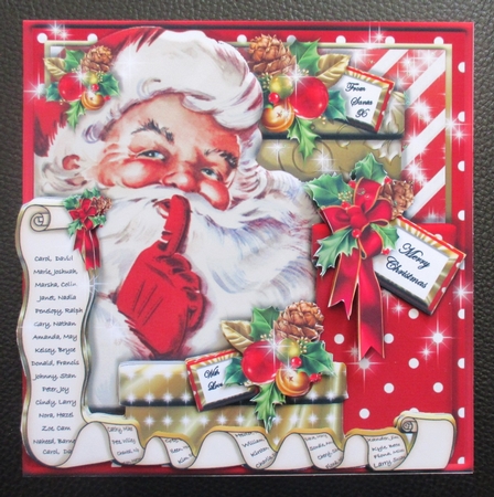 Santas Nice List - 3 by Davina Rundle
