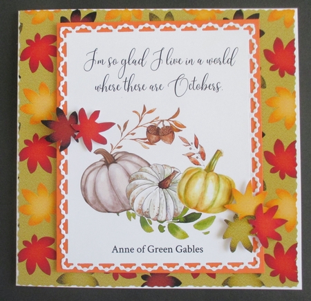 Autumn Backing Paper 4 by Davina Rundle