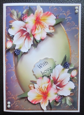 Lovely Lilies A5 by Davina Rundle