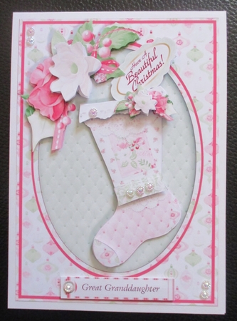 BEAUTIFUL CHRISTMAS - Sugar Stocking by Davina Rundle