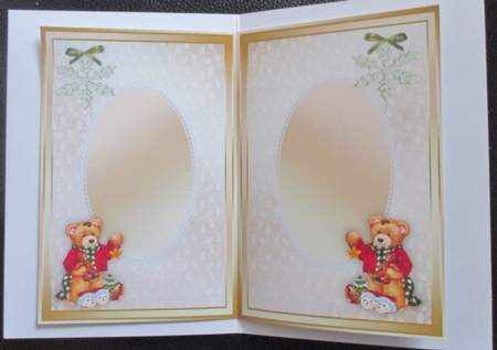 Teddies Christmas Insert by Davina Rundle