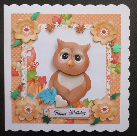Mini Kit Autumn Owl  by Davina Rundle