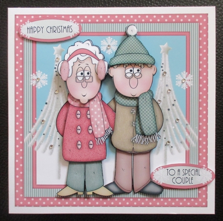 Winter Molly & Ernie Mini Kit by Davina Rundle