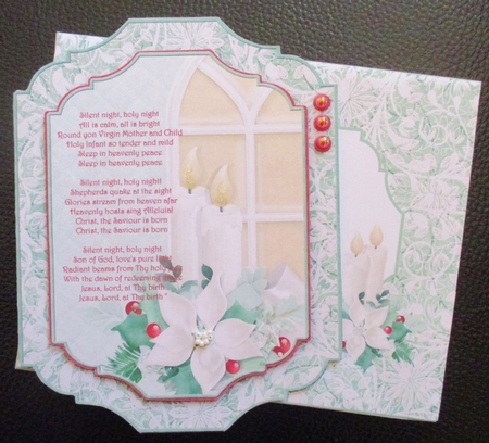 Silent Night Christmas Card Kit by Davina Rundle