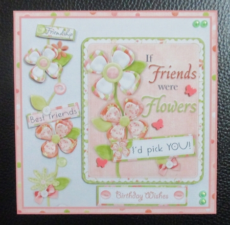 Friends and flowers by Davina Rundle