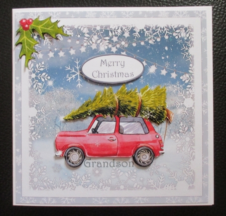 Bringing Home the Tree by Davina Rundle