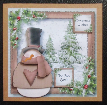 The Sepia Snowman by Davina Rundle