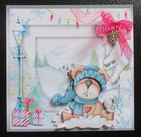 Cosy Ted has presents by Davina Rundle