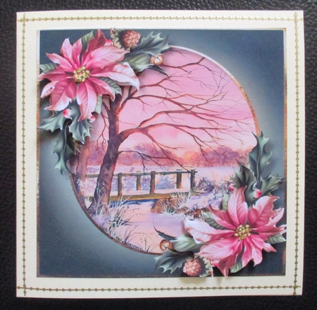 Winter Sunset - Square by Davina Rundle