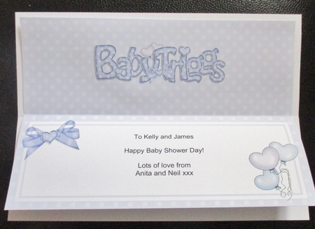 Large DL BABY TRIGGS insert by Davina Rundle